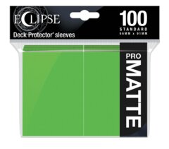 Ultra Pro - Pro Matte Eclipse: Deck Protector 100 Count Pack - Lime Green